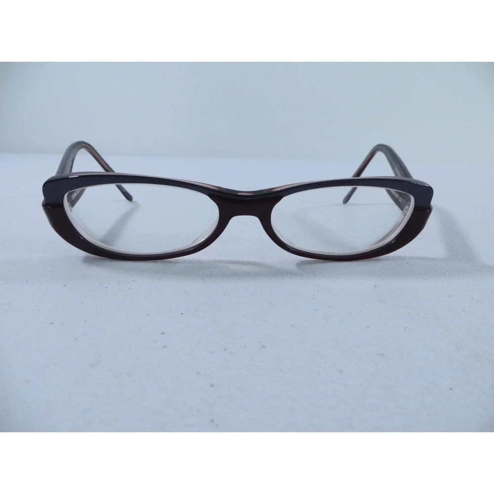 Jean Lafont Douceur‎ 719 Dark Purple Oval Full Fim Eyeglasses Frames 52-16-142